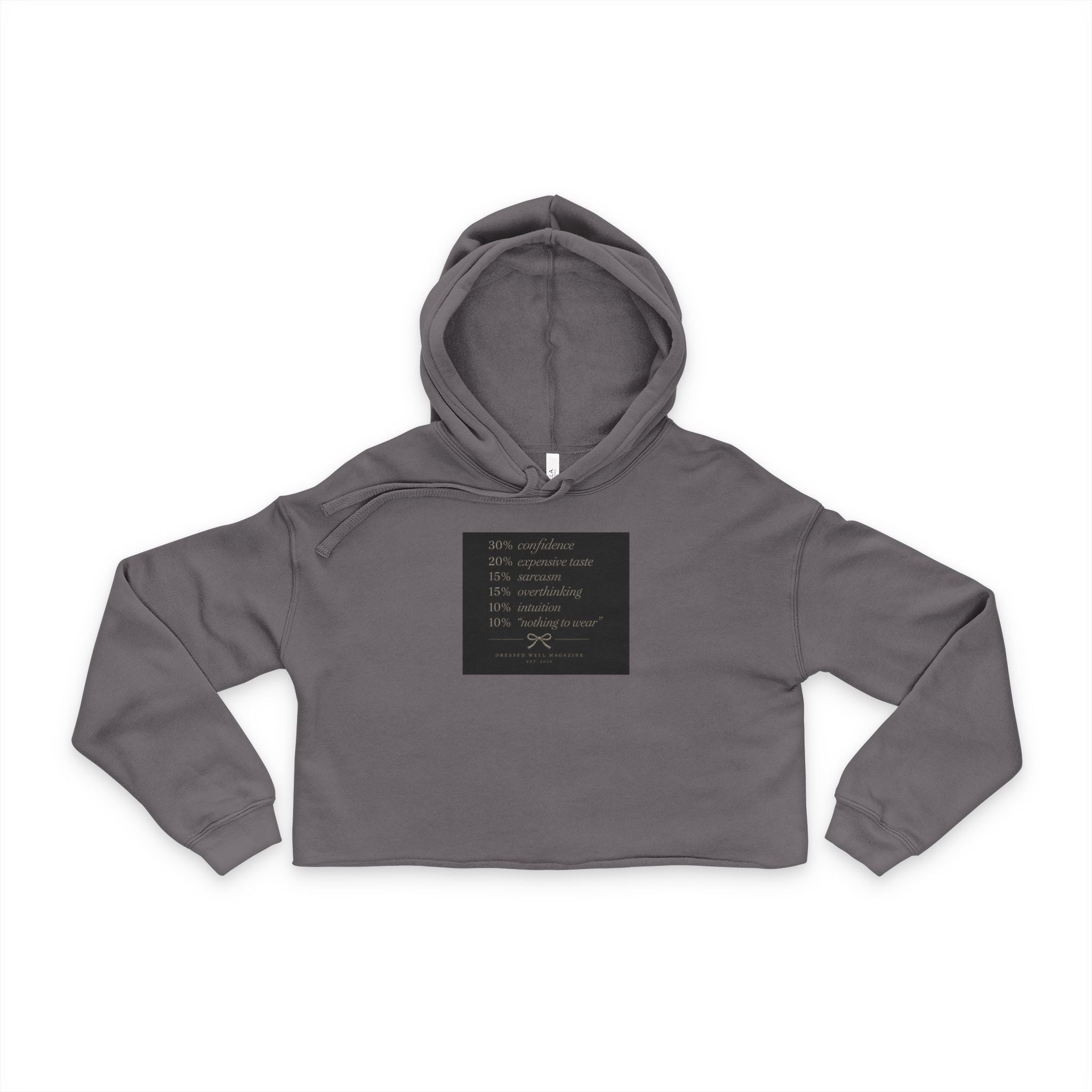 The Personality Cropped Hoodie-Issue 001