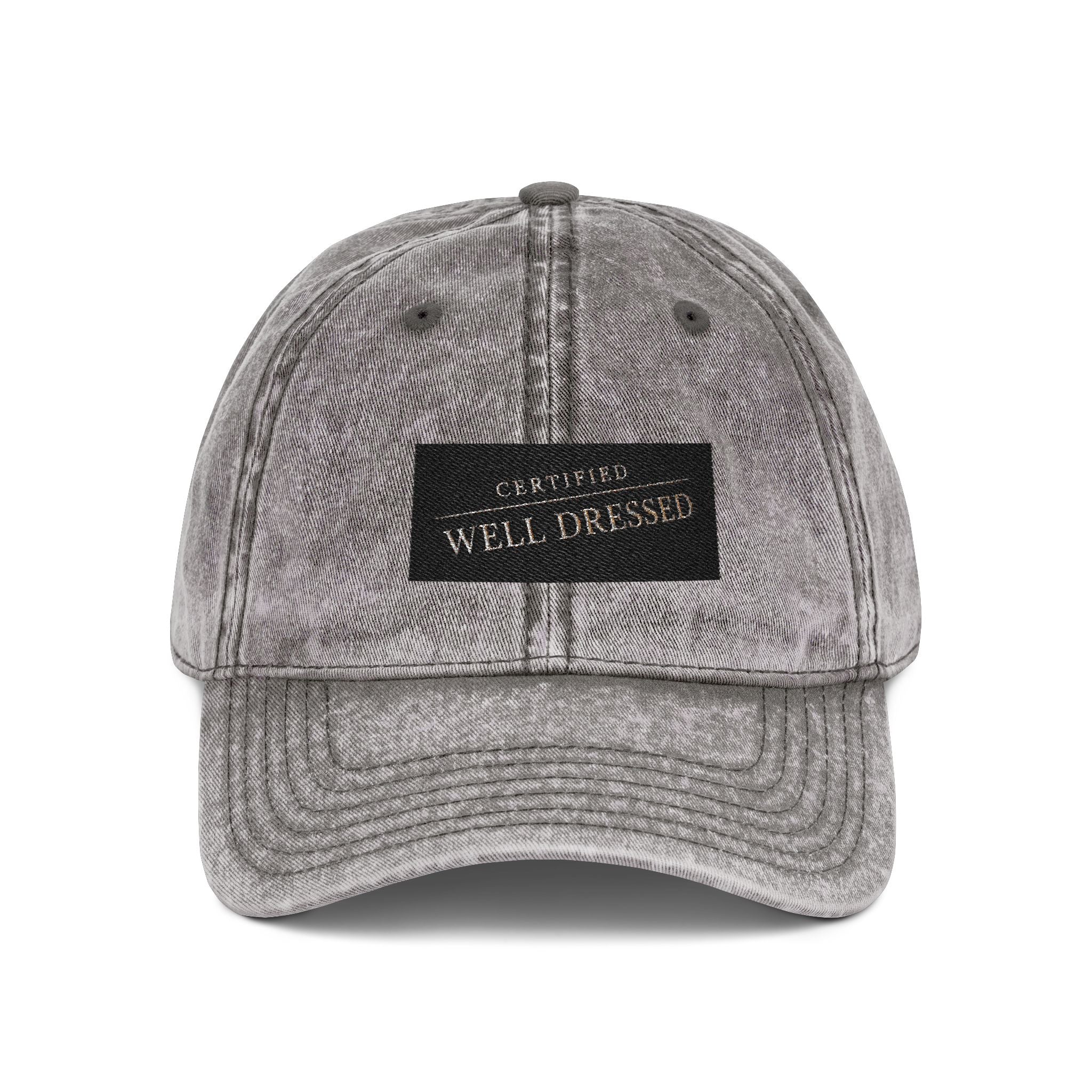 Vintage Well Dressed Cap