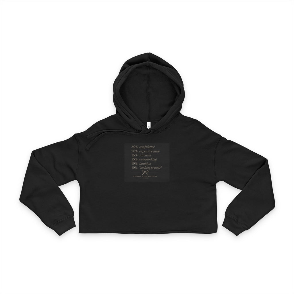 The Personality Cropped Hoodie-Issue 001