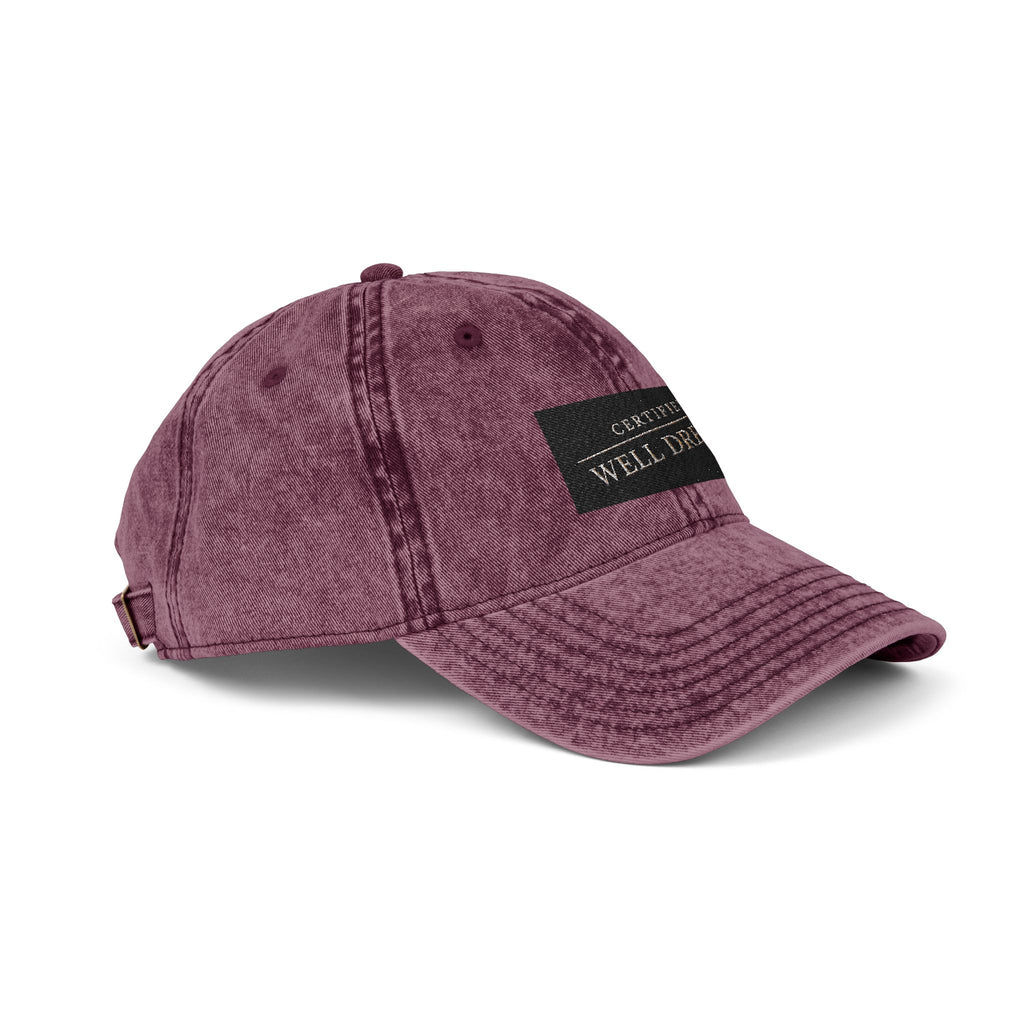 Vintage Well Dressed Cap