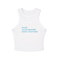 One of a kind Luxe Tank