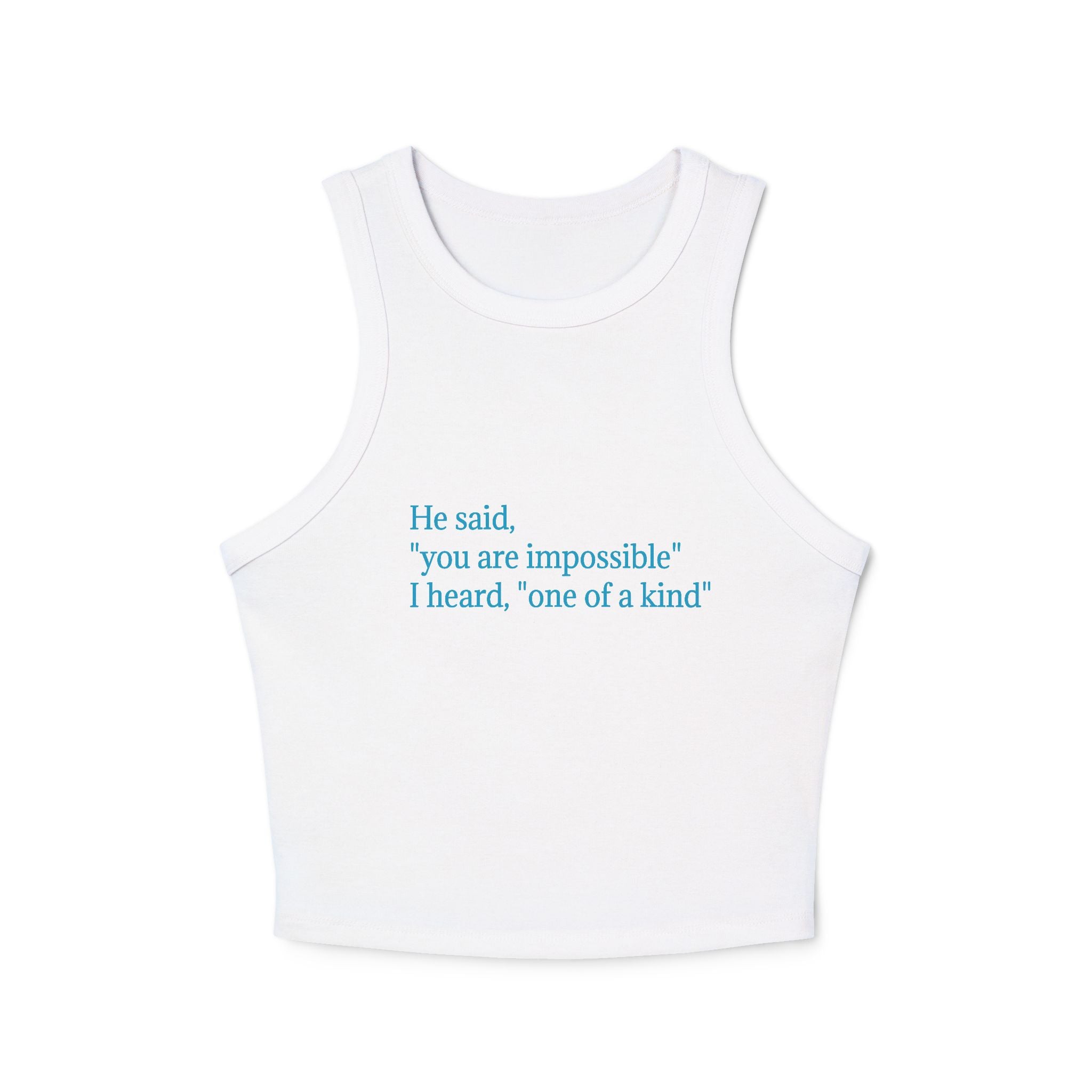 One of a kind Luxe Tank