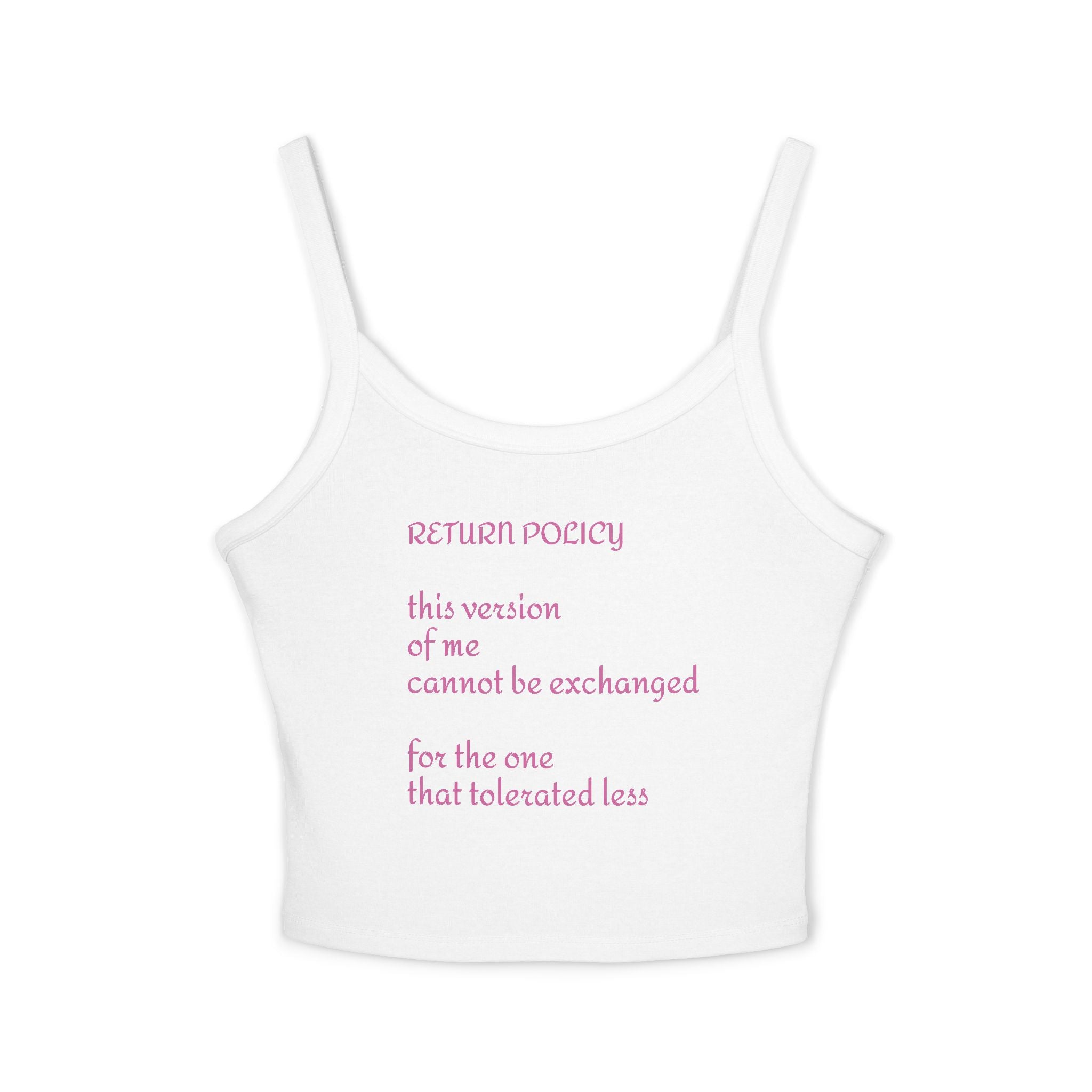 The Policy Rib Tank