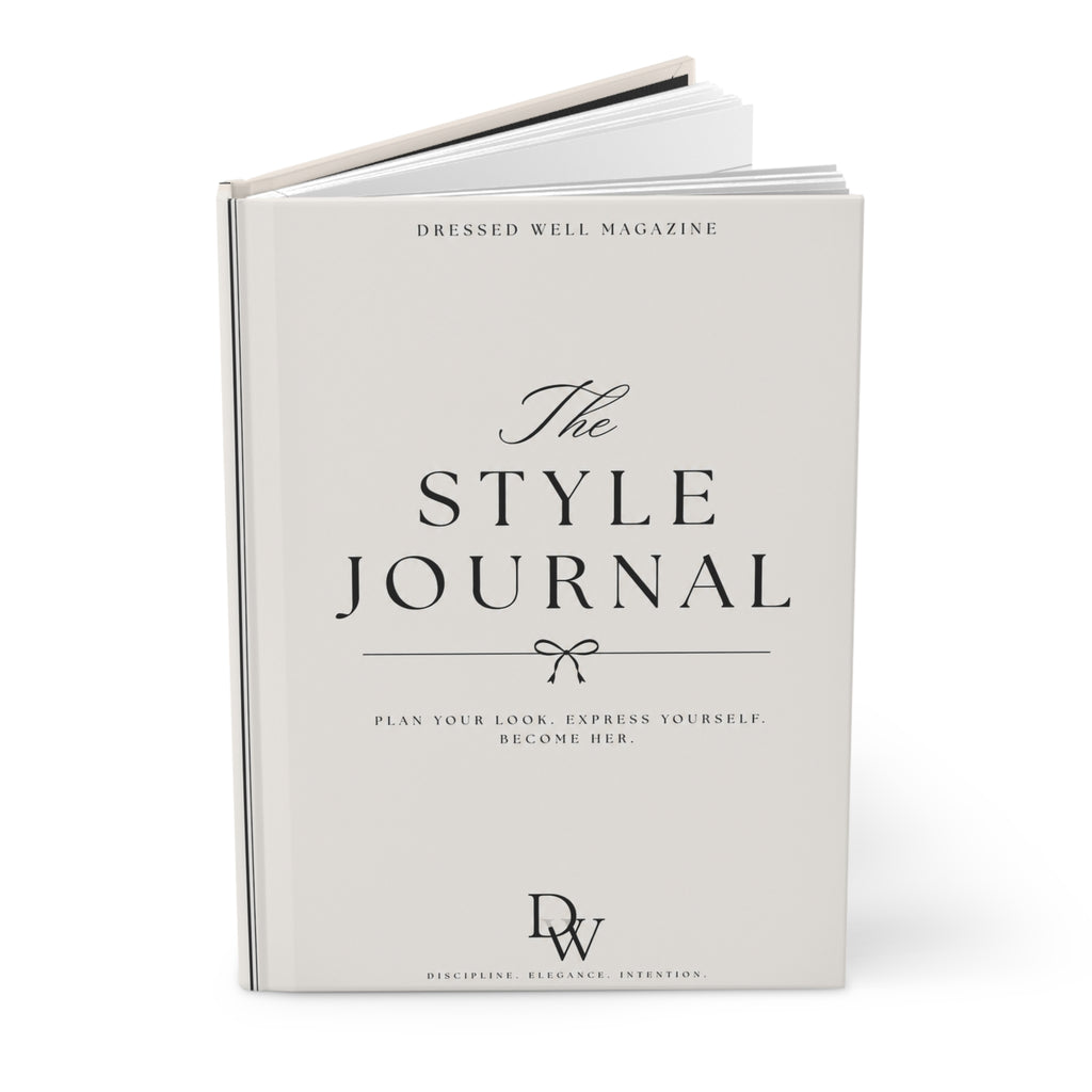 The Style Journal - Hardcover Matte Fashion Planner & Outfit Journal