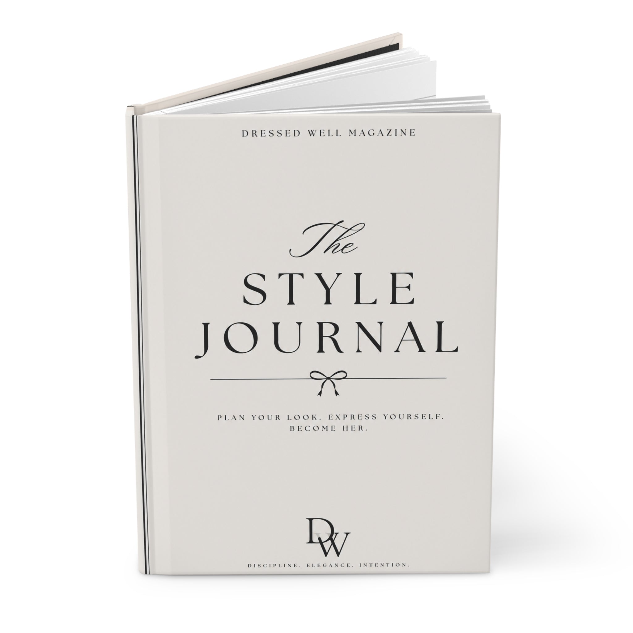 The Style Journal - Hardcover Matte Fashion Planner & Outfit Journal