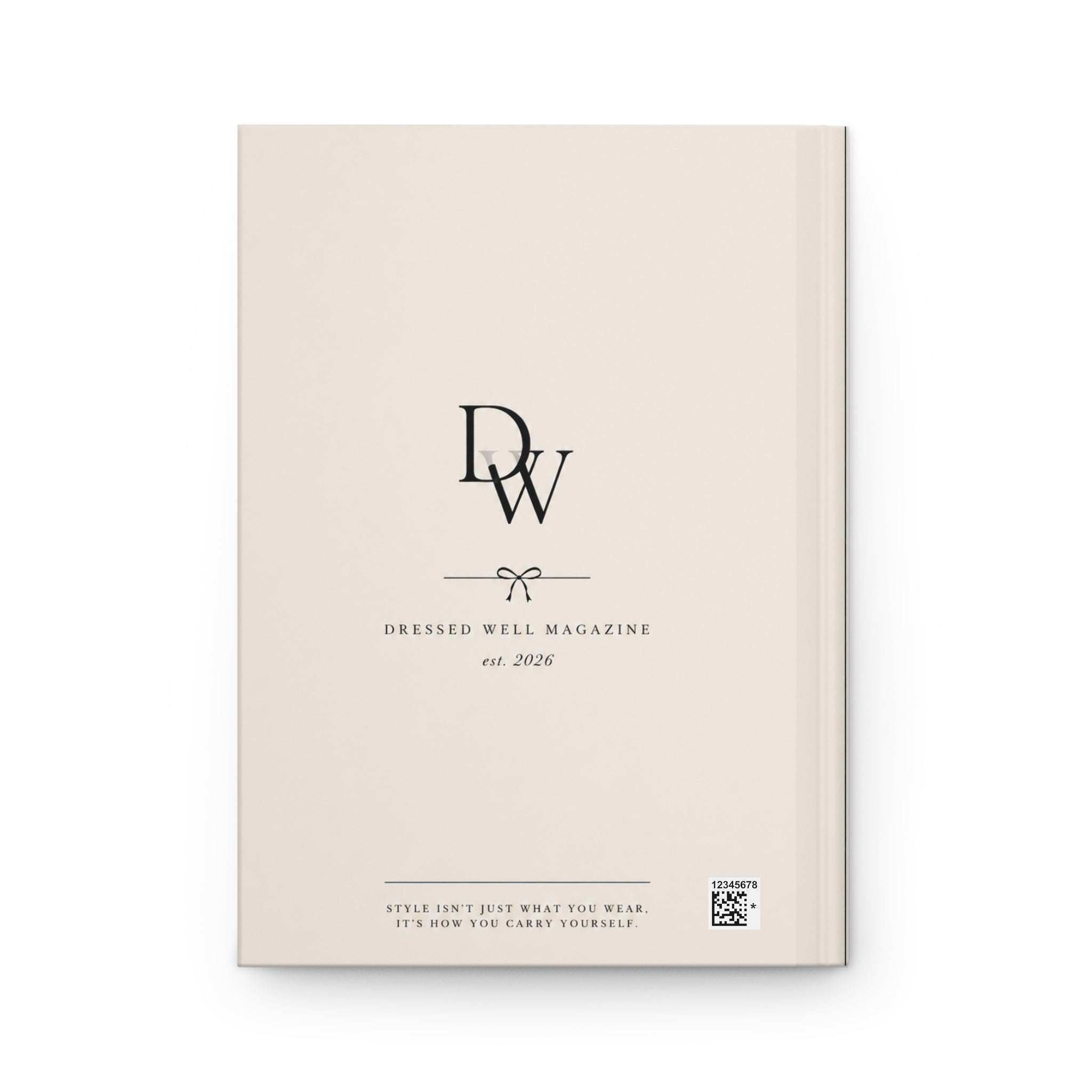The Style Journal - Hardcover Matte Fashion Planner & Outfit Journal