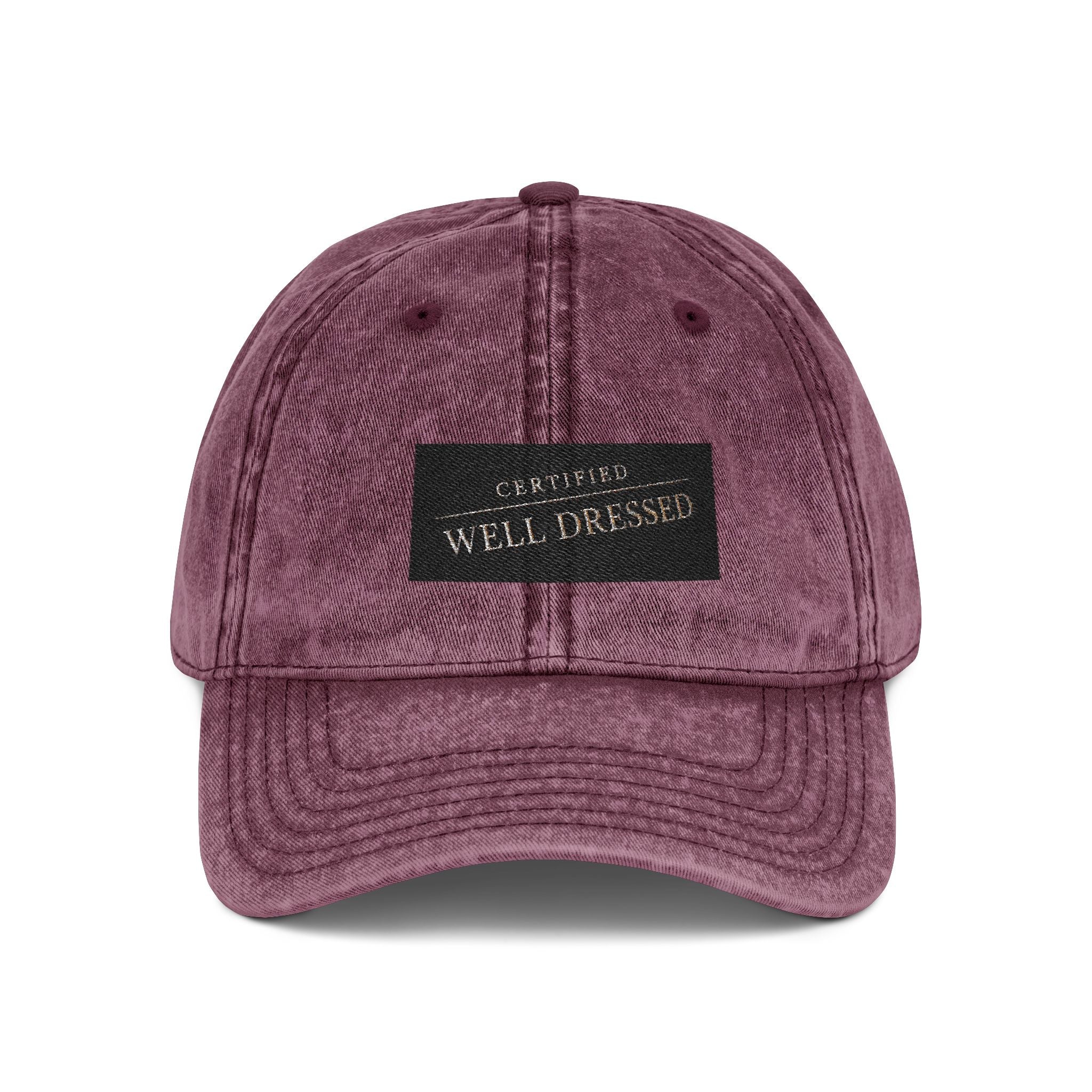Vintage Well Dressed Cap