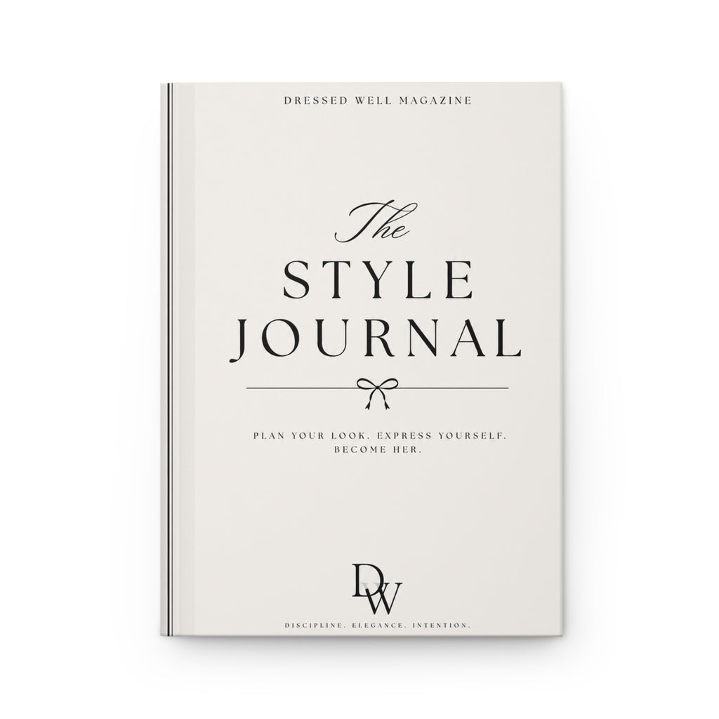 The Style Journal - Hardcover Matte Fashion Planner & Outfit Journal