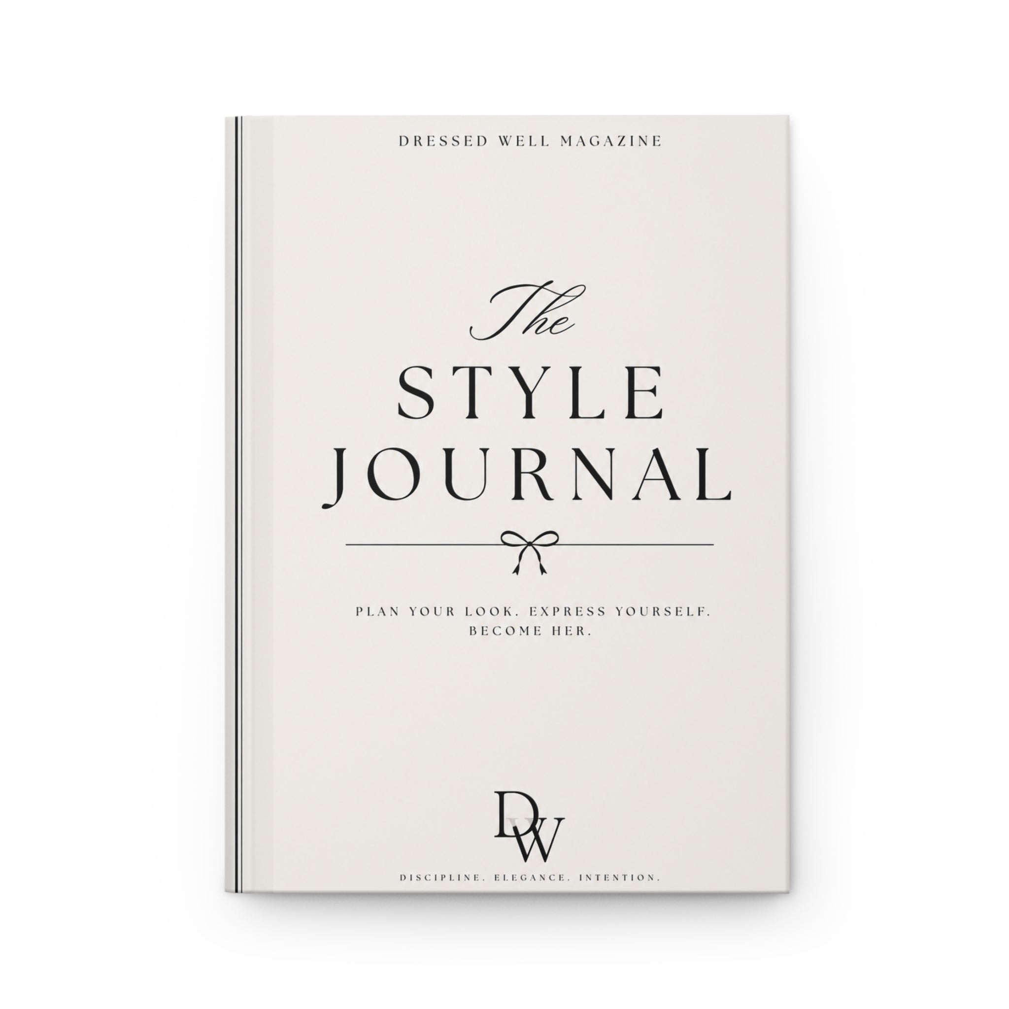 The Style Journal - Hardcover Matte Fashion Planner & Outfit Journal