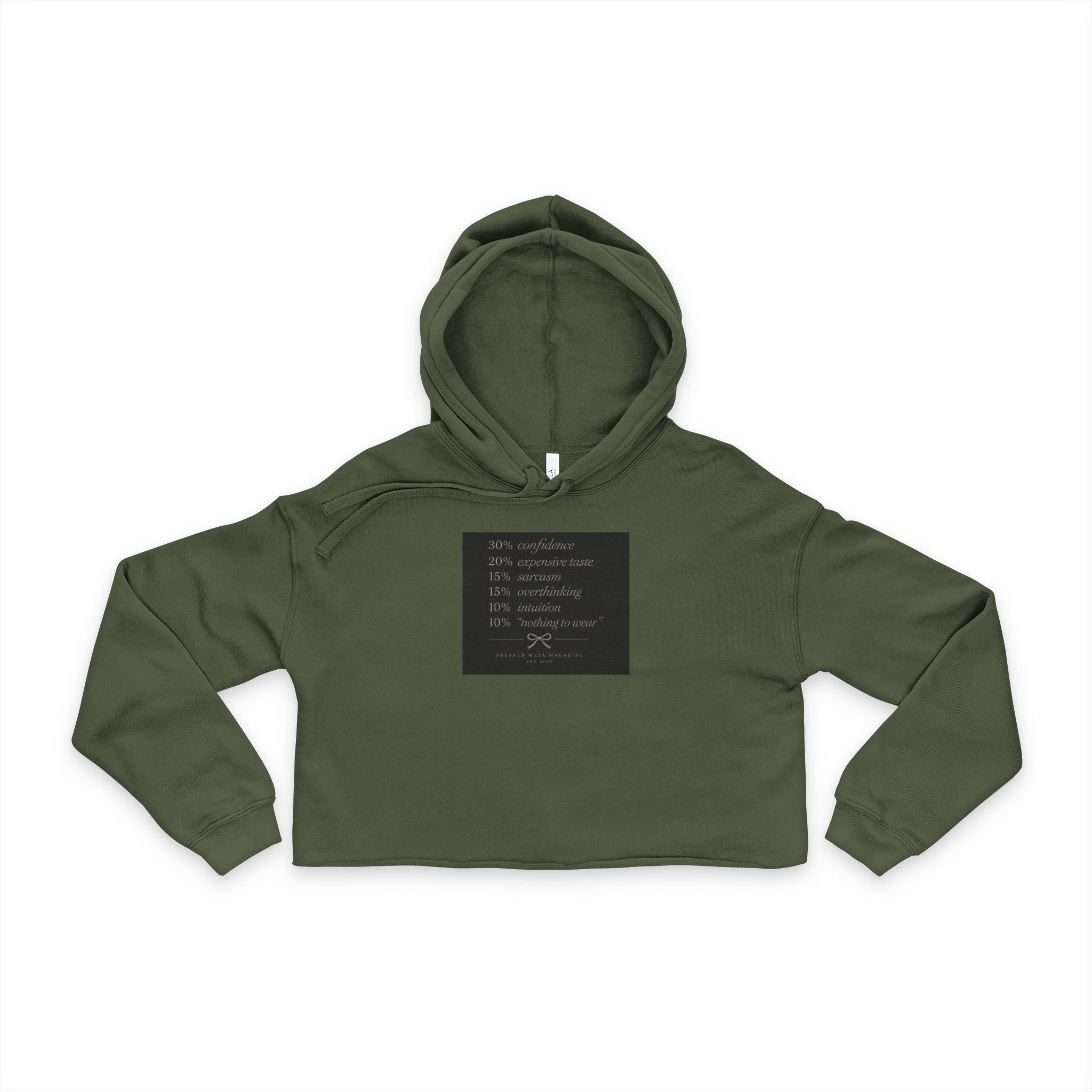 The Personality Cropped Hoodie-Issue 001