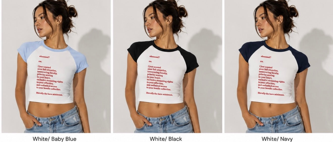 The Bare Minimum Baby Tee